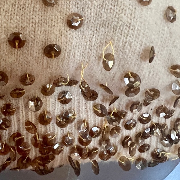 VINTAGE 1950’s SEQUINED CARDIGAN Bust 42 - Picture 8 of 12